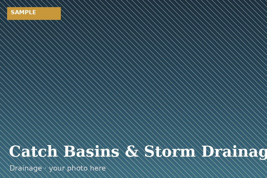 Catch Basins & Storm Drainage