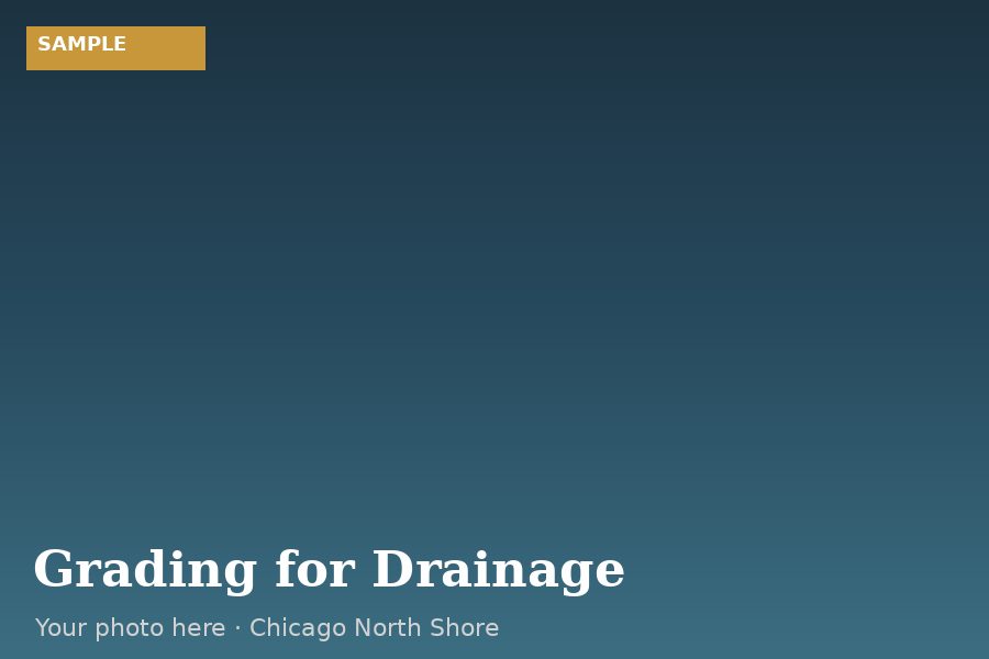 Grading for Drainage