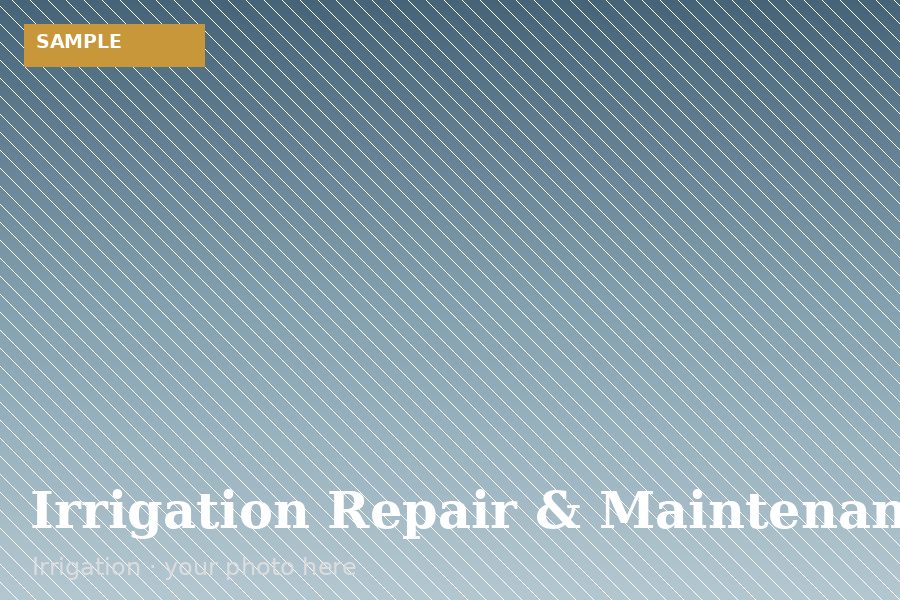 Irrigation Repair & Maintenance