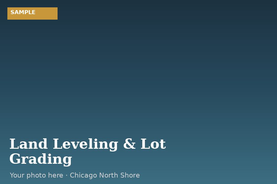 Land Leveling & Lot Grading