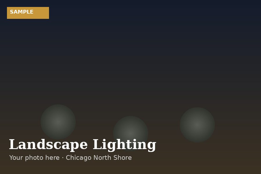 Landscape Lighting Installation