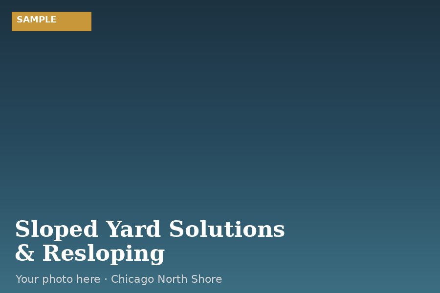 Sloped Yard Solutions & Resloping