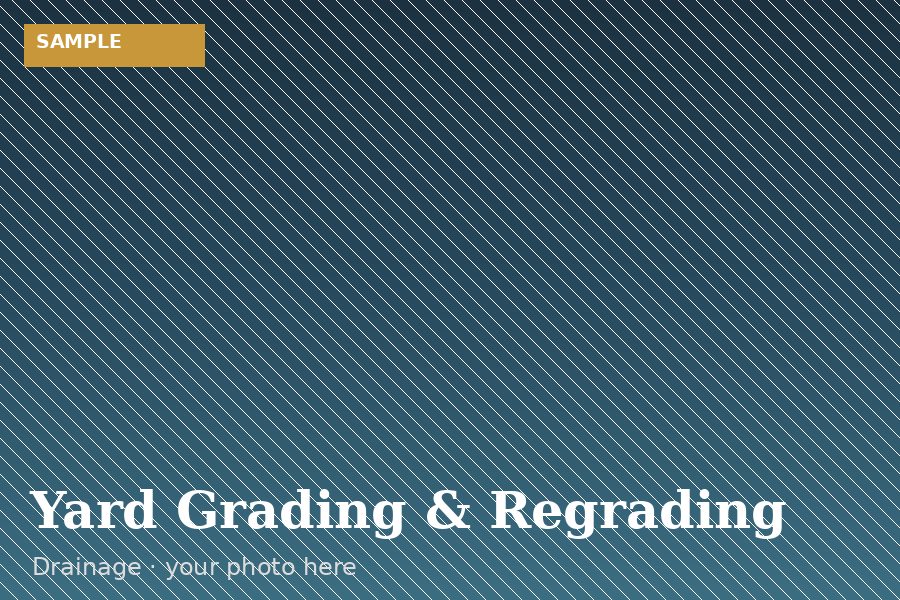 Yard Grading & Regrading